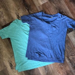 Old Navy short sleeve boyfriend tees